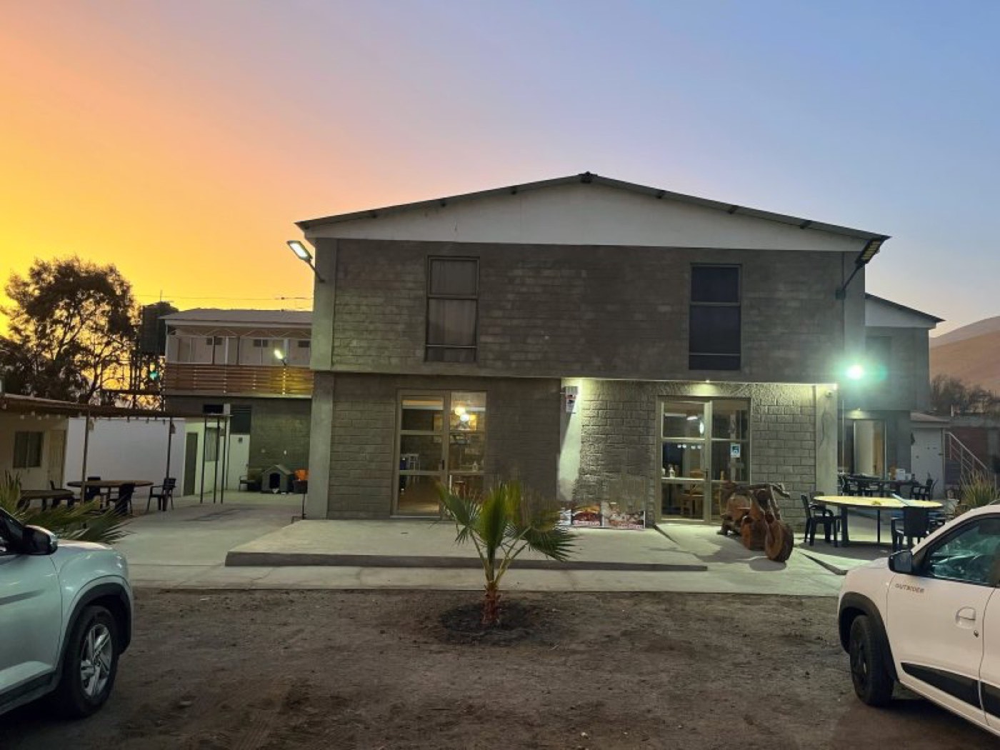 Propiedad en el Valle de Lluta al atardecer, Arica