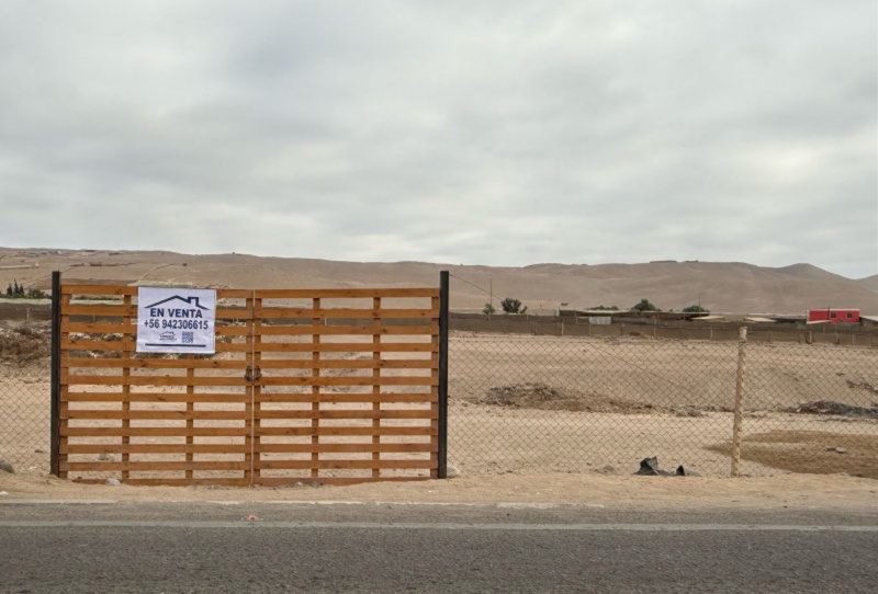Parcela Las Llosyas, orilla de carretera, Arica
